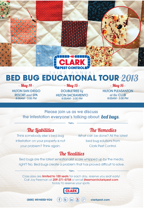 Bed Bug tour 2013