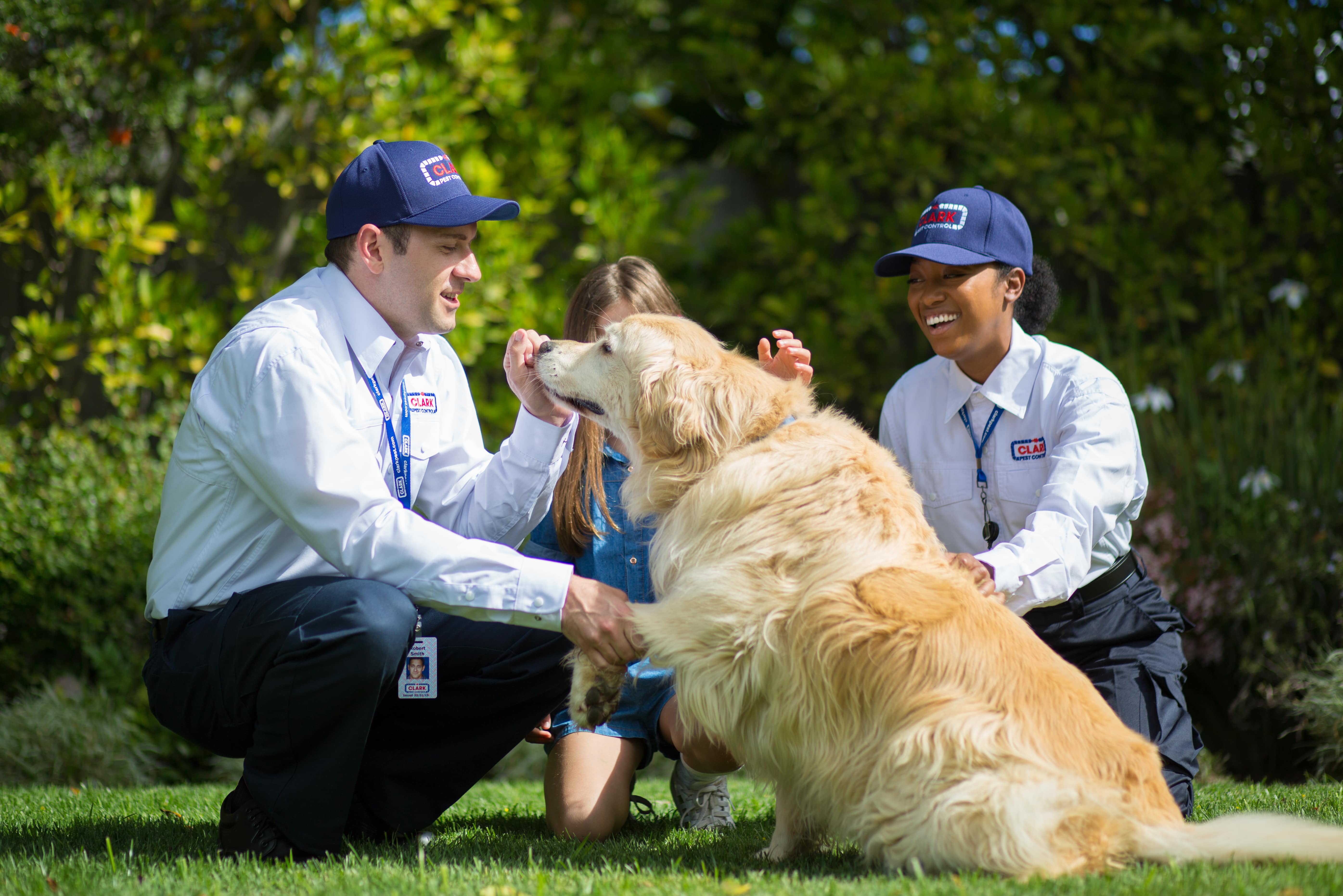 Clark Pest offers pet friendly pest control services.