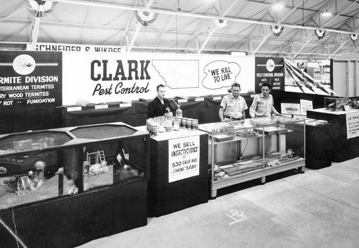 Clark employees from the 1950's